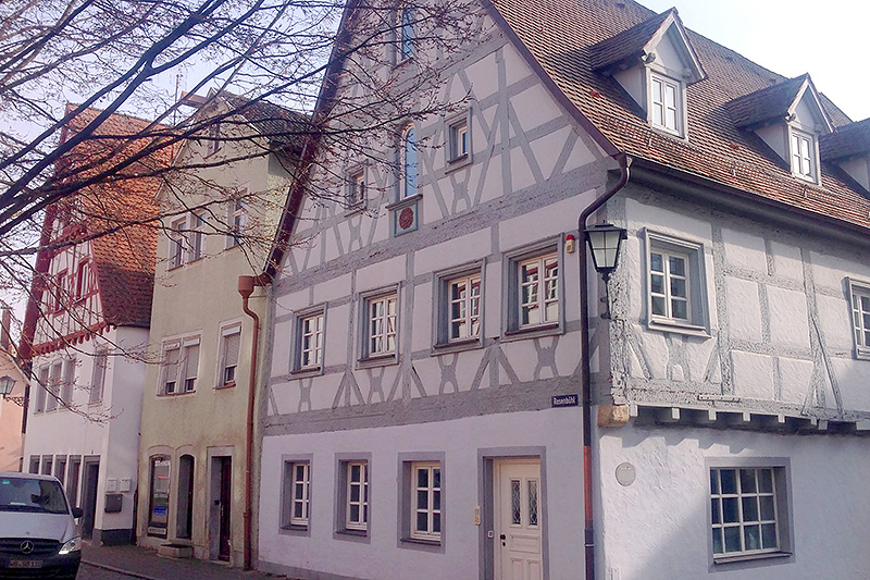 Fachwerksanierung am Rosenbühl - vorher