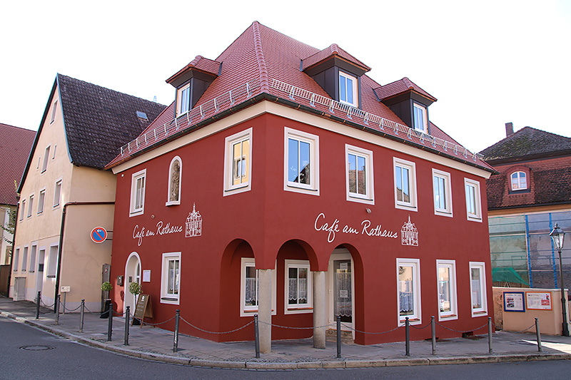 Rathaus Café in Ellingen - nachher